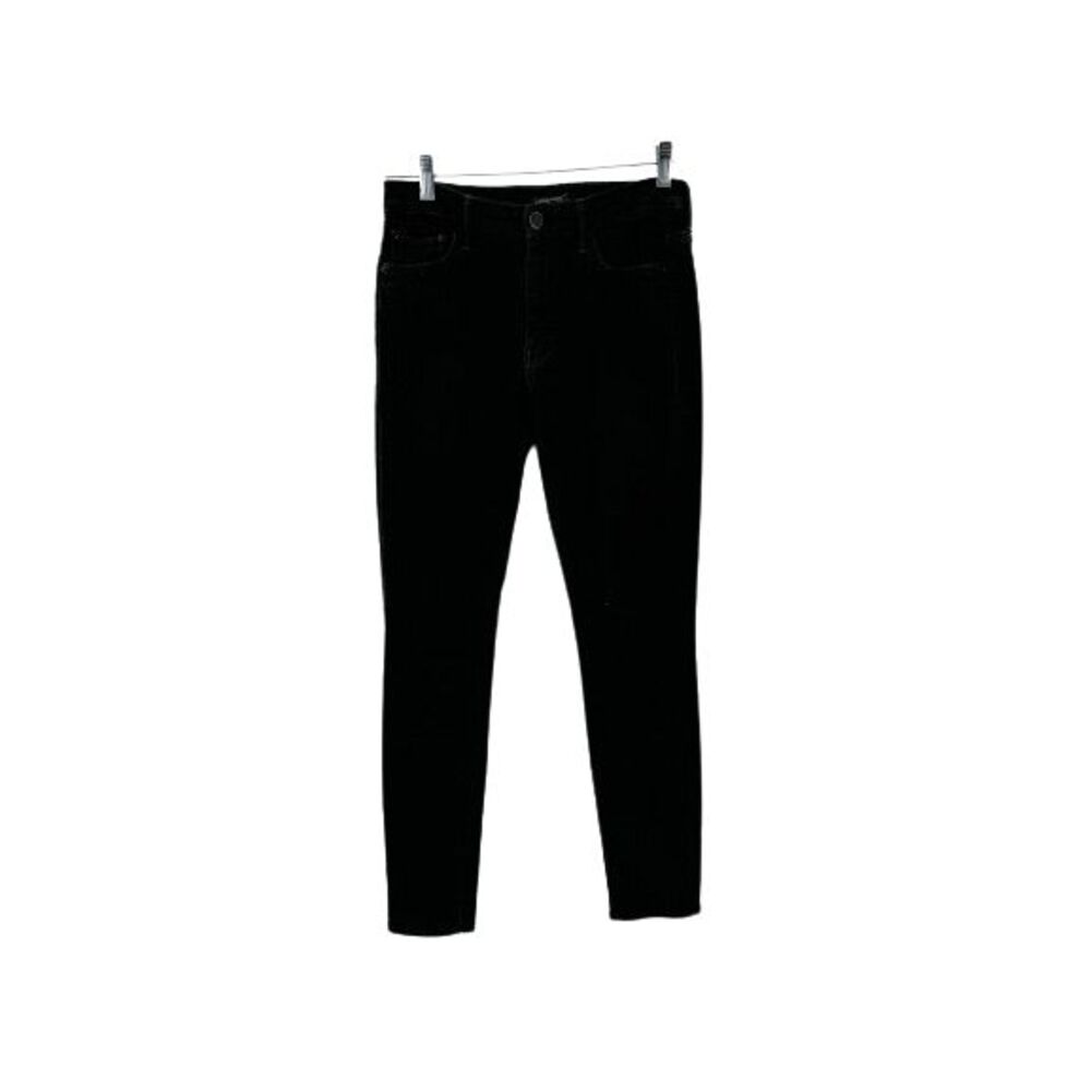 Mother Womens Jeans High Waisted The‎ Looker A Model Spy Size 28 Black Stretch